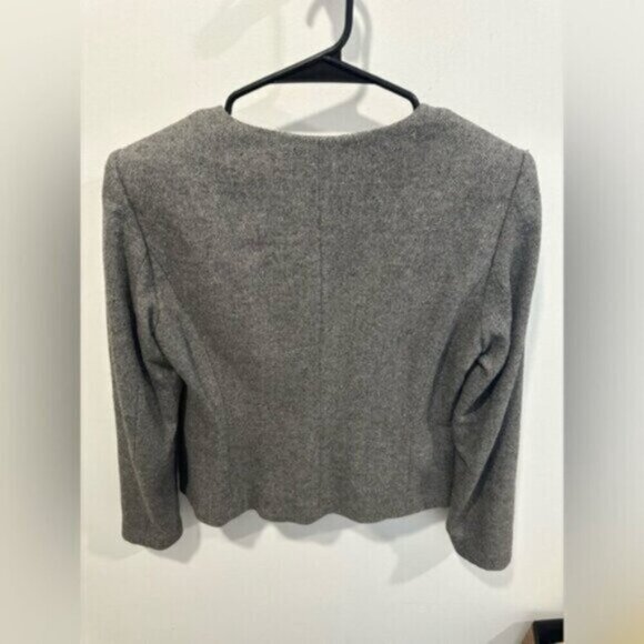 ⭐️ Like new- BABATON BOWMAN WOOL BLEND FULL ZIP BLAZER JACKET - Picture 4 of 8